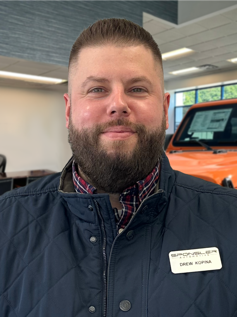 Sales Manager - Sponsler CDJR of Mount Vernon Drew Kopina in Sales Team at Sponsler Automotive